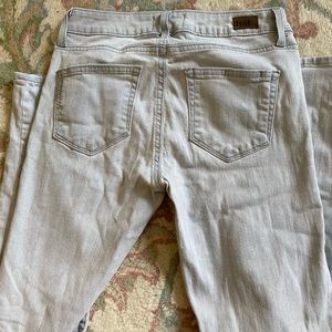 Paige Verdugo Ankle Skinny Jeans 25 lt gray wash RRP$182